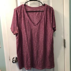 Women’s Plus V-neck Tee Size 1X